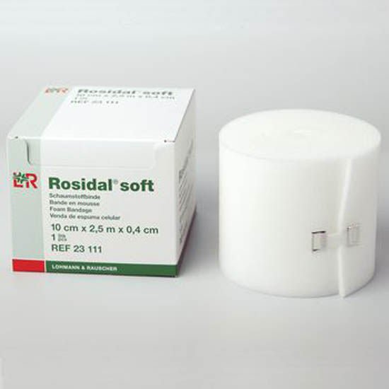 Foam Padding Roll Rosidal soft 0.16 X 4 Inch, Polyurethane Foam For Compression Bandages