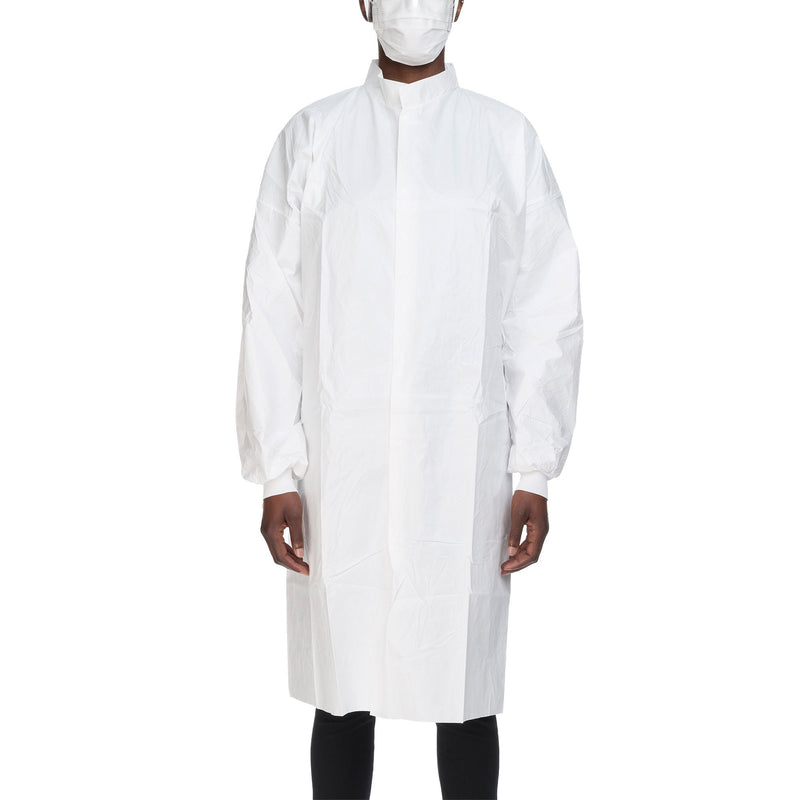 Contec CritiGear Cleanroom Frocks, Large (Case of 30)