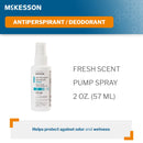 McKesson Fresh Scent Antiperspirant / Deodorant, 2-ounce Spray Bottle (Case of 48)