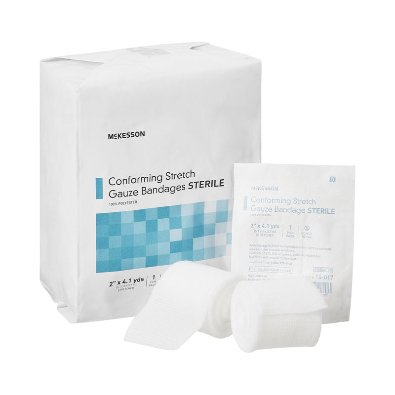 McKesson Brand McKesson Sterile Conforming Bandage, 2 Inch x 4-1/10 Yard (96/CS) 