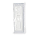 Contec Inc Cleanroom Wet Mop Pad Contec Klean Max Sealed Edge Medium White Microfiber / Polyester Disposable (24/CS) 