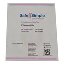 Ostomy Barrier Trim to Fit, Extended Wear Without Tape 57 mm Flange Red Code System Hydrocolloid Up to 1-3/4 Inch Opening 4 X 4 Inch (Case of 40)