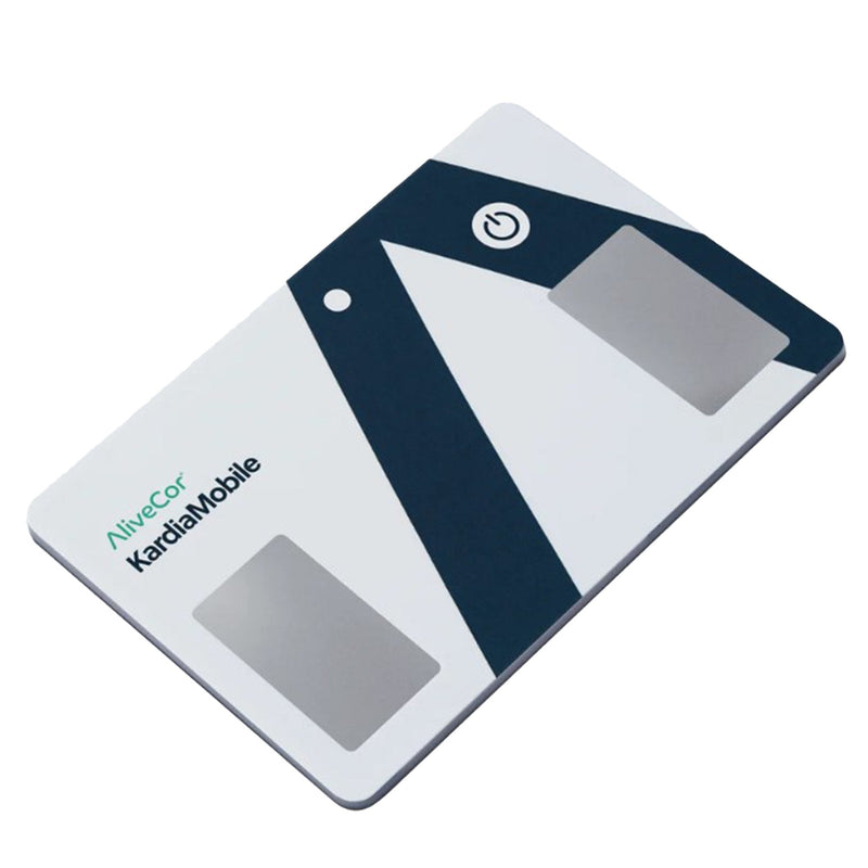 AliveCor Inc ECG Mobile Card KardiaMobile Card Bluetooth Connectivity Smart Phone Display Resting / Stress (30/CS) 