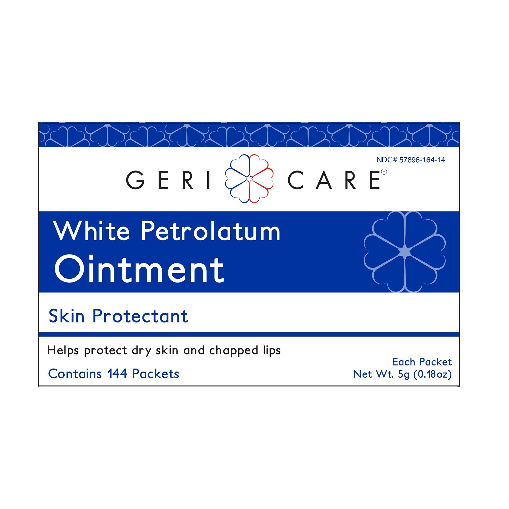 Geri-Care Geri-Care White Petrolatum Petroleum Jelly (864/CS)