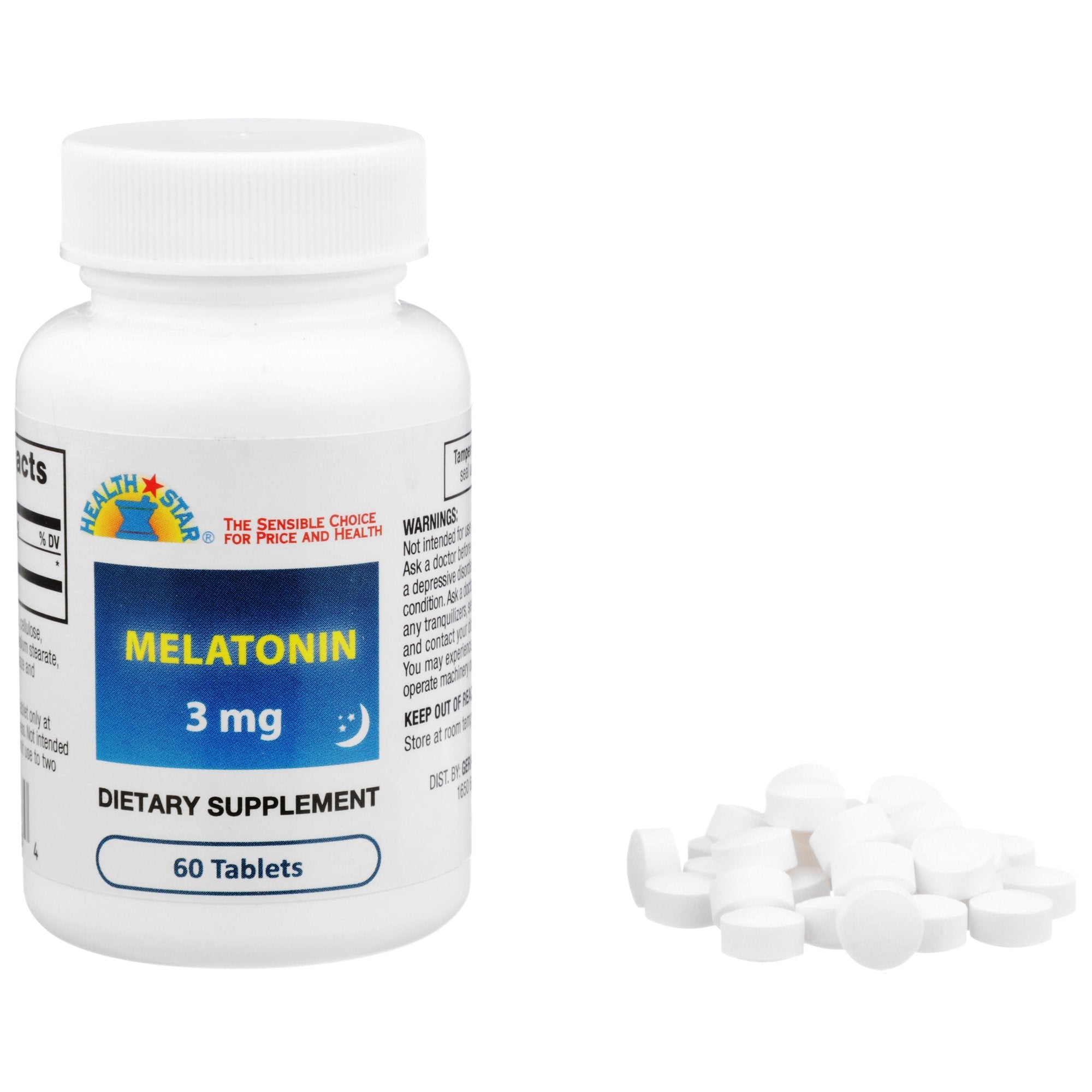 Geri-Care Geri-Care Melatonin Natural Sleep Aid (12/CS)