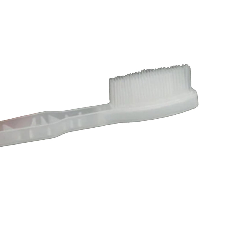 Security Toothbrush No-Shank Clear Adult Polymer (Case of 1000)