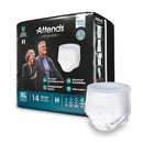 Attends Premier Underwear, Heavy Absorbency, X-Large, 58 – 68 Inch Waist/Hip (Case of 56)