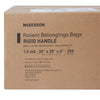 McKesson Patient Belongings Bag With Snap Closure (Case of 250)