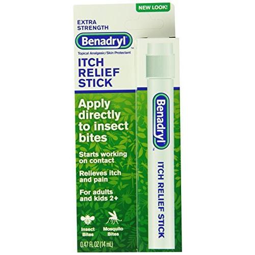 Itch Relief Benadryl 2% - 0.1% Strength Liquid 0.47 oz. Stick (Each)