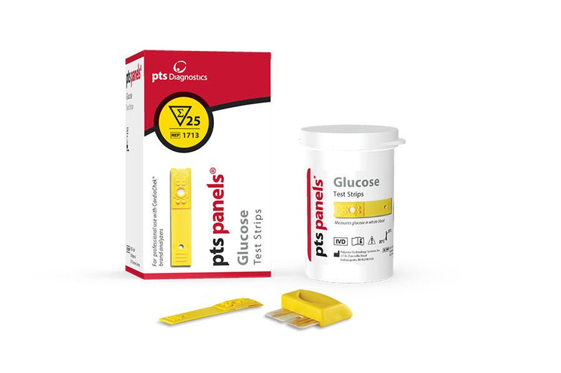 PTS Panel Blood Glucose Test Strips (25/BX)