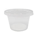 Medd Max LLC Portion Cup Lid Medd Max LLC Fits 3 to 5-1/2 oz. Cups Clear Polypropylene Disposable (25/CS)