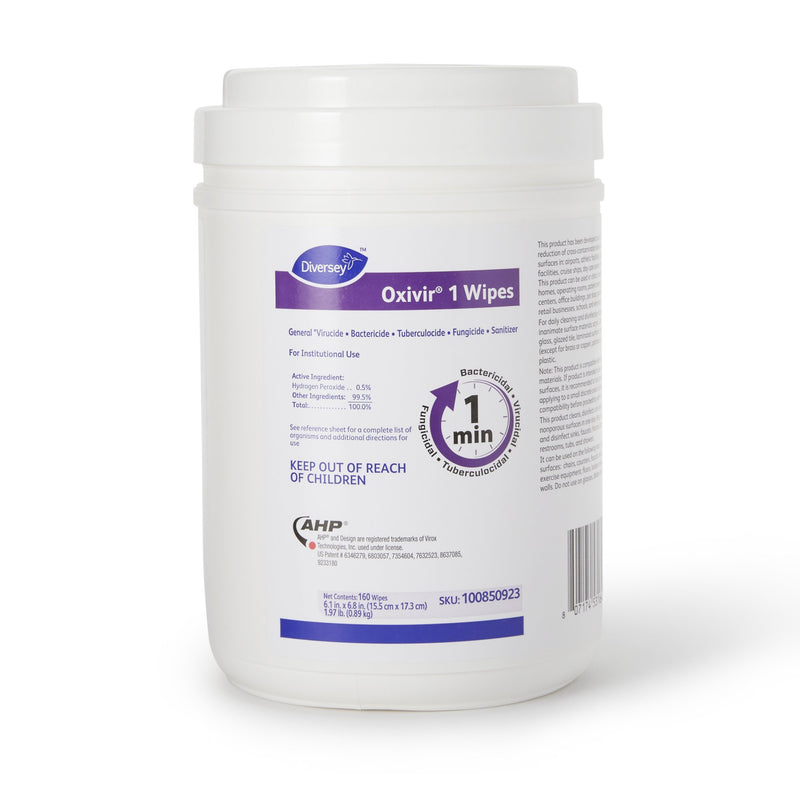 Essendant Co/United Stationers Diversey Oxivir 1 Hydrogen Peroxide Surface Disinfectant Wipes (1920/CS)