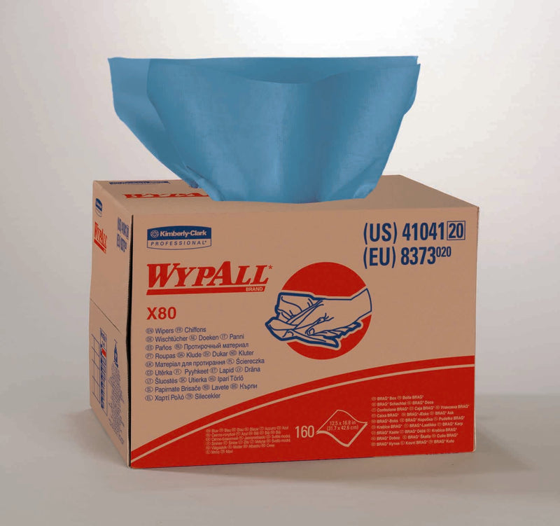 Kimberly Clark KC WypAll* X80 Shop Towel (160/CS)