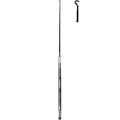 Sklar Black Laser Emmet Iris Hook - 12", 1mm - 90-2128 