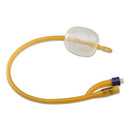 CATHETER SILICONE ELASTOMERFOLEY 3W 24FR LATEX 10/CTN