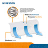 McKesson Silver Moisture Wicking Fabric, 10 x 36 Inch (Case of 60)