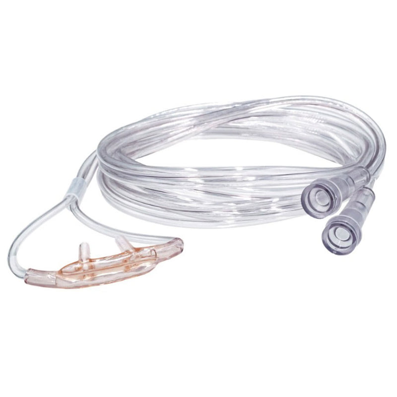 Nasal Cannula Salter-Style Demand Adult Curved Prongs 4 Foot Tubing Low Flow Rate