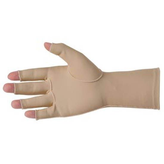 Compression Glove Edema Gloves 2 Open Finger Large Over-the-Wrist Length Right Hand