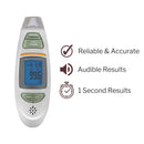 Veridian Healthcare LLC Veridian Infrared Thermometer, Tympanic Ear Digital Talking Thermometer (24/CS) 