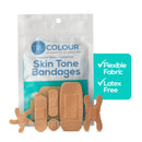 TruColour Beige Adhesive Strip, Assorted Shapes and Sizes (30/PK)