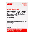Rugby 0.5% Carboxymethylcellulose Sodium Lubricant Eye Drops, Single Use Vials (Box of 30)