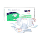 TZMO USA Inc Seni Super Plus Overnight Heavy Absorbency Incontinence Brief, Regular (75/CS) 