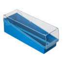 STORAGE SLIDE BOX W/LID/TRAY100 PLC 200 SLIDES BLU 6/CS