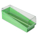 STORAGE SLIDE BOX W/LID/TRAY100 PLC 200 SLIDES GRN 6/CS
