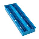 TRAY SLIDE DRAINING ABS BLU100 PLC 200 SLIDES 12/CS