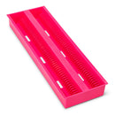 TRAY SLIDE DRAINING ABS PINK100 PLC 200 SLIDES 12/CS