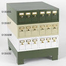 CABINET SLIDE STORAGE TANMETAL 6DRAWER