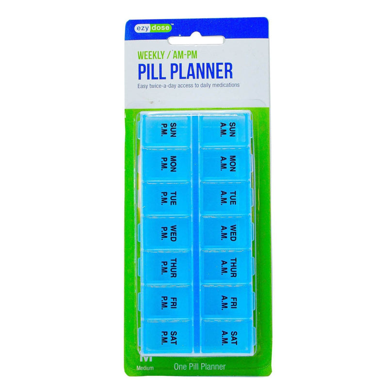 Pill Organizer Ezy Dose Medium 7 Day 2 Dose 