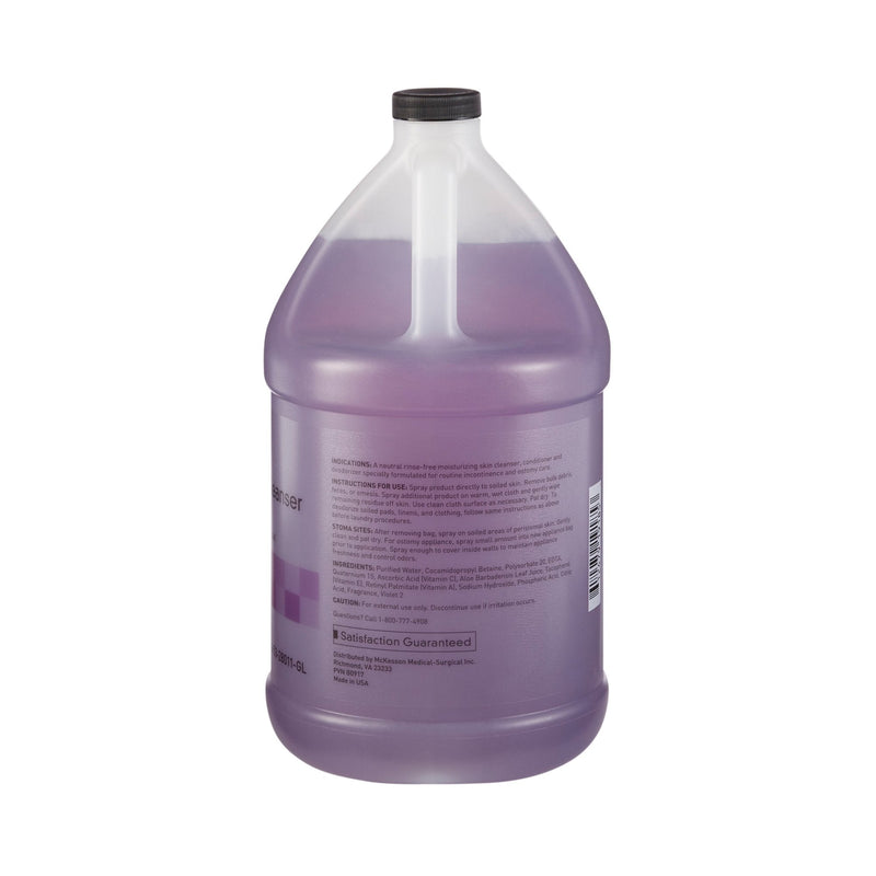 McKesson Brand McKesson Rinse-Free Perineal Wash, Fresh Scent, 1 gal. (4/CS) 