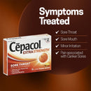 Cepacol Extra Strength Benzocaine / Menthol Sore Throat Relief (Box of 16)