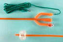 CATHETER FOLEY LUBRI-SIL DUAL5CC 18FR 6/CS