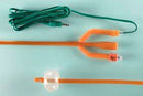 CATHETER FOLEY LUBRI-SIL DUAL5CC 18FR 6/CS