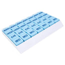 Compass Health Brands Apex Medi Tray Pill Organizer, Days of the Week / Morn, Noon, Eve, Bed (48/CS) 