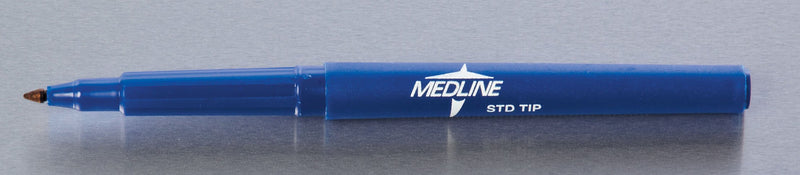 Medline Skin Marker with Ruler and Labels Gentian Violet Ink Sterile Full Size Regular Tip (DYNJSM02 / CS) 