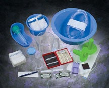 Surgical Single Basin Set-Up Kit Medline Sure Set Single Basin Sterile (6/CS)