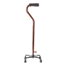 DMI Adjustable Quad Cane, Copper Swirl (Each)