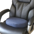 Mabis Healthcare Molded Foam Doughnut Seat Cushion, 16 Inch, Dark Blue (Each)