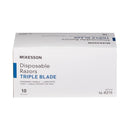 McKesson Triple Blade Disposable Razors (Case of 500)