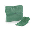 Wet Mop Pad Bound Edge Green Polyester / Polyamide Reusable (10/CS)
