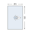 McKesson Sterile Shoulder Arthroscopy Drape, 102 x 160 Inch (Case of 10)