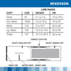 McKesson Aneroid Sphygmomanometer with Cuff, 2-Tube, Pocket-Size, Medium Cuff