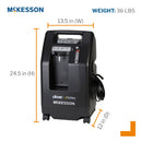 McKesson 5-Liter Compact Concentrator with Oxygen Sensing Device (Each)