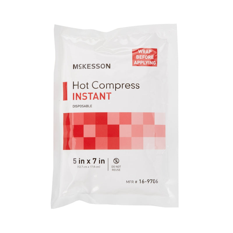 Instant Hot Pack McKesson General Purpose Small Plastic Disposable 