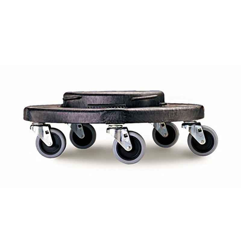 Trash Can Dolly Rubbermaid Brute 5 Casters 250 lbs. Weight Capacity Without Handle HDPE (Each)