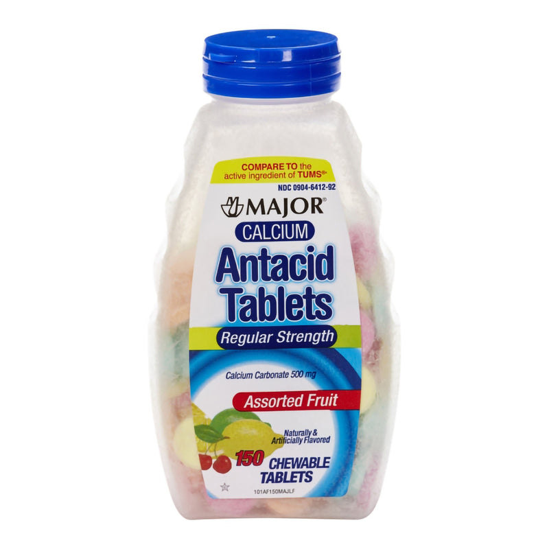 Major Calcium Carbonate Antacid (Bottle of 150)