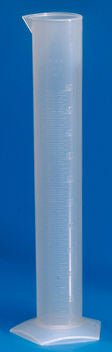 Graduated Cylinder Class B / Hexagonal Base Polypropylene 500 mL (16 oz.) (Each)